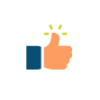 Thumbs up illustration